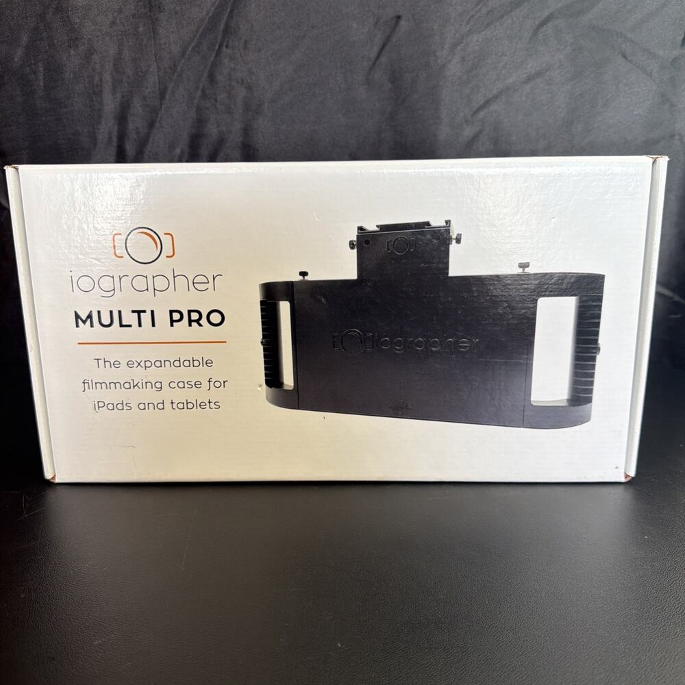 iOgrapher Multi Pro Expandable Filmmaking Case for iPad Tablet NEW SEALED
